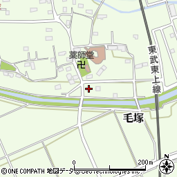 埼玉県東松山市毛塚750-27周辺の地図