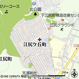 福井県福井市江尻ケ丘町102周辺の地図