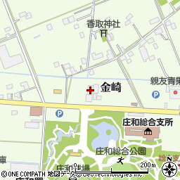 埼玉県春日部市金崎395周辺の地図