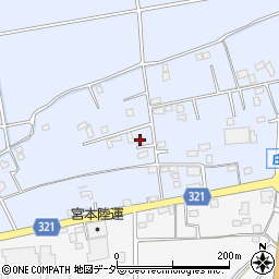 埼玉県春日部市上柳382周辺の地図