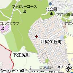 福井県福井市江尻ケ丘町185周辺の地図