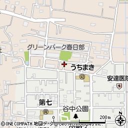 埼玉県春日部市内牧5064周辺の地図