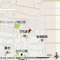 埼玉県春日部市内牧5072周辺の地図