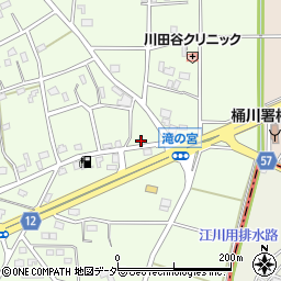 埼玉県桶川市川田谷3478周辺の地図