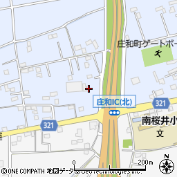 埼玉県春日部市上柳63周辺の地図