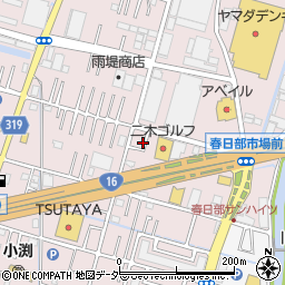 埼玉県春日部市小渕223周辺の地図