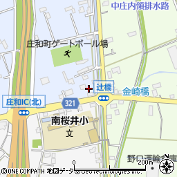 埼玉県春日部市上柳2周辺の地図
