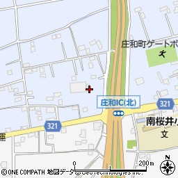 埼玉県春日部市上柳75周辺の地図