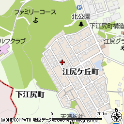 福井県福井市江尻ケ丘町197周辺の地図