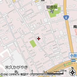 埼玉県春日部市小渕1372周辺の地図