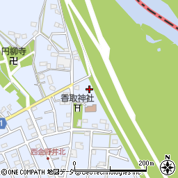 埼玉県春日部市西金野井1044周辺の地図
