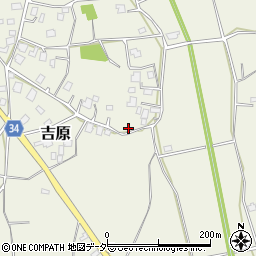 茨城県稲敷郡阿見町吉原1517周辺の地図