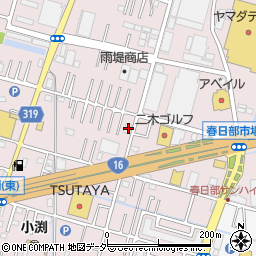 埼玉県春日部市小渕225周辺の地図