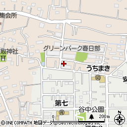 埼玉県春日部市内牧5061周辺の地図