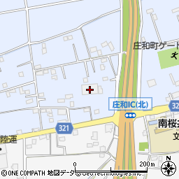埼玉県春日部市上柳76周辺の地図