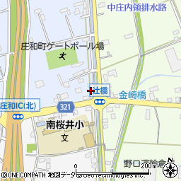 埼玉県春日部市上柳3周辺の地図