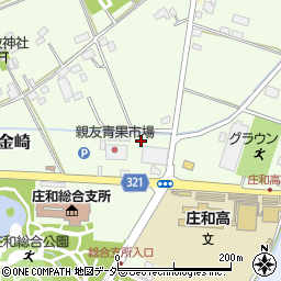 埼玉県春日部市金崎438周辺の地図