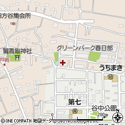 埼玉県春日部市内牧5057周辺の地図