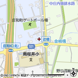 埼玉県春日部市上柳4周辺の地図