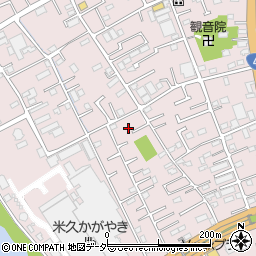 埼玉県春日部市小渕1336-6周辺の地図