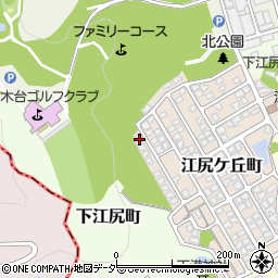 福井県福井市江尻ケ丘町165周辺の地図