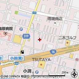 埼玉県春日部市小渕231-7周辺の地図