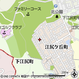 福井県福井市江尻ケ丘町186周辺の地図