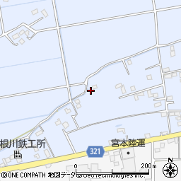 埼玉県春日部市上柳332周辺の地図