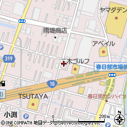 埼玉県春日部市小渕224周辺の地図