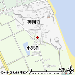 茨城県鹿嶋市小宮作666周辺の地図