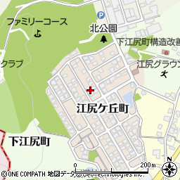福井県福井市江尻ケ丘町222周辺の地図