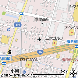 埼玉県春日部市小渕227-10周辺の地図