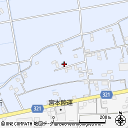 埼玉県春日部市上柳361周辺の地図