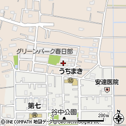 埼玉県春日部市内牧5066周辺の地図