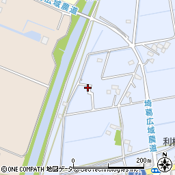 埼玉県春日部市上柳548周辺の地図