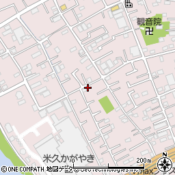 埼玉県春日部市小渕1334-1周辺の地図