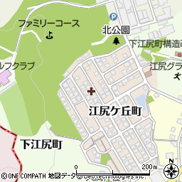 福井県福井市江尻ケ丘町208周辺の地図
