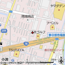 埼玉県春日部市小渕224-4周辺の地図