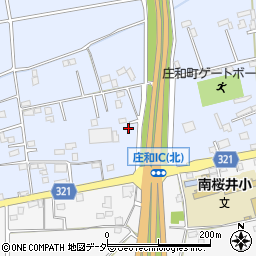 埼玉県春日部市上柳60周辺の地図
