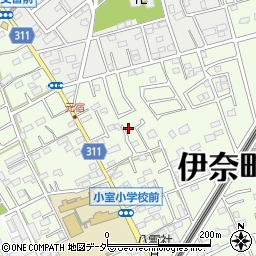 埼玉県北足立郡伊奈町小室7707-5周辺の地図