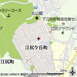 福井県福井市江尻ケ丘町239周辺の地図