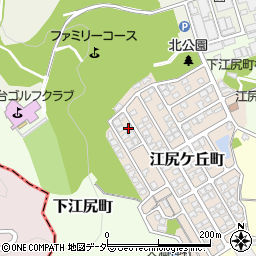 福井県福井市江尻ケ丘町187周辺の地図