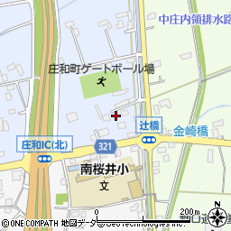 埼玉県春日部市上柳5周辺の地図