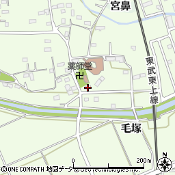 埼玉県東松山市毛塚781周辺の地図