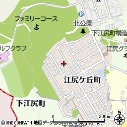 福井県福井市江尻ケ丘町207周辺の地図
