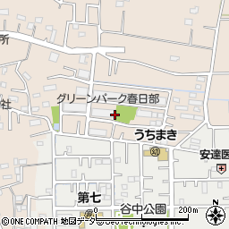 四方谷第1公園周辺の地図