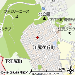 福井県福井市江尻ケ丘町221周辺の地図