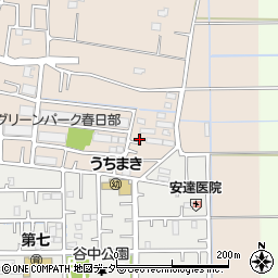 埼玉県春日部市内牧5071周辺の地図