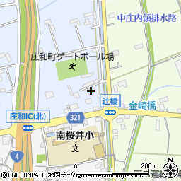 埼玉県春日部市上柳9周辺の地図