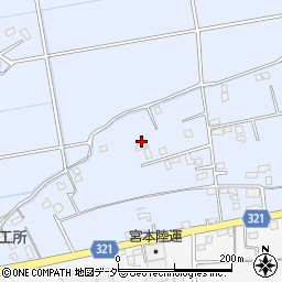 埼玉県春日部市上柳349周辺の地図